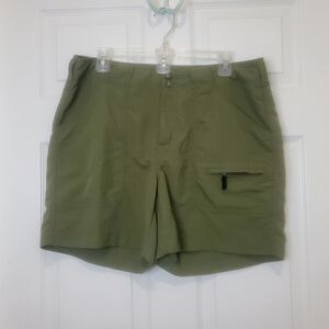 Olive Green Women's Bermuda Shorts
